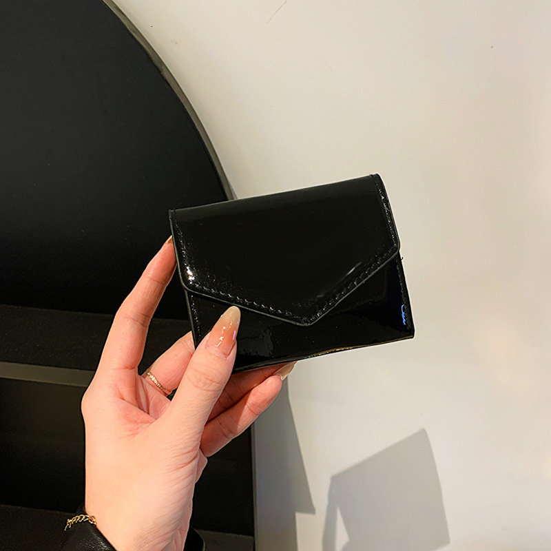 Fashion Wallet Style Card Women's Multi color Bright Bread Bag Versatile Trend