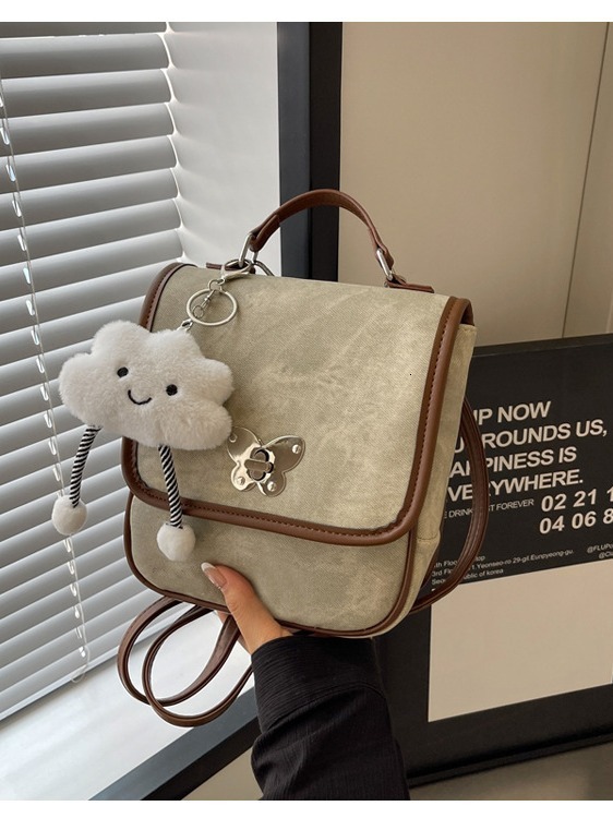 Women's Bag New Autumn Casual Handheld Large Capacity Versatile Simple Backpack bags designer handbags
