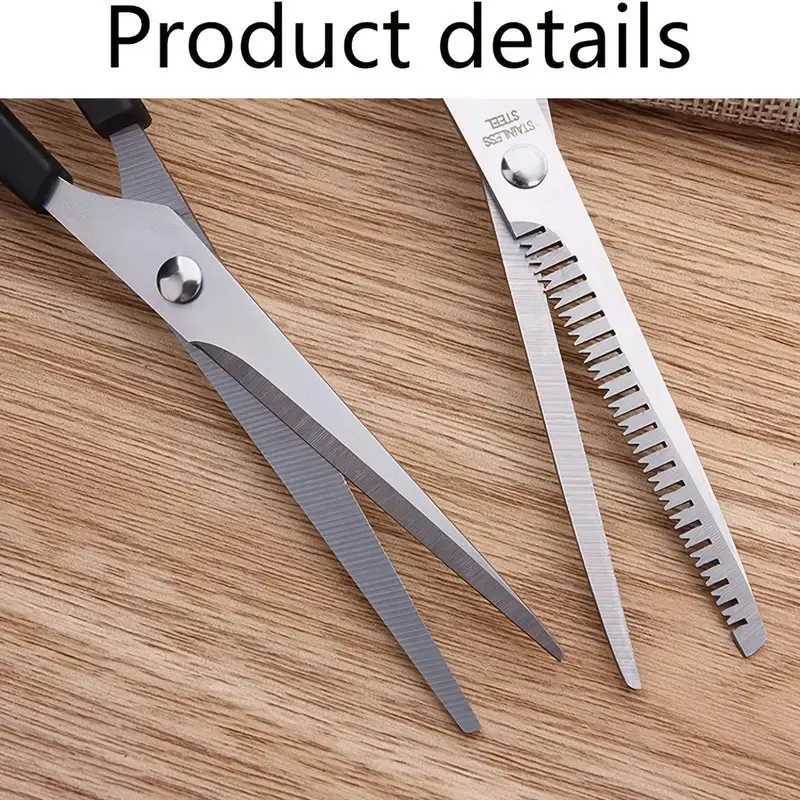 3pcs 7-inch Scissors Sets-Suitable for Thinning and Styling Hair-for Men and Women for Finishing Point Cuts and Flat CutsXJ2411