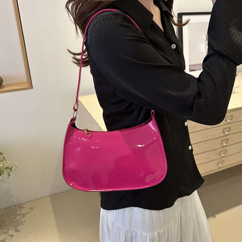 Designer Bag Fashion Women's Handbags Retro Solid Color PU Leather Shoulder Underarm Bag Casual Women Designer Hobos Bag purse luxury bag