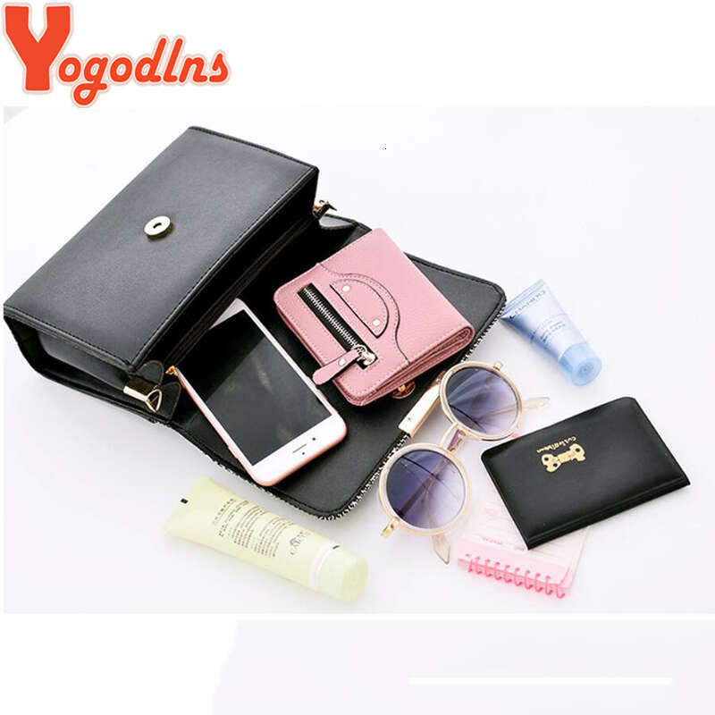 Designer Bag Yogodlns New Retro Plaid Small Square Package Minimalist Fashion Stitching Wild Shoulder Bag Ms. Packet purse luxury bag