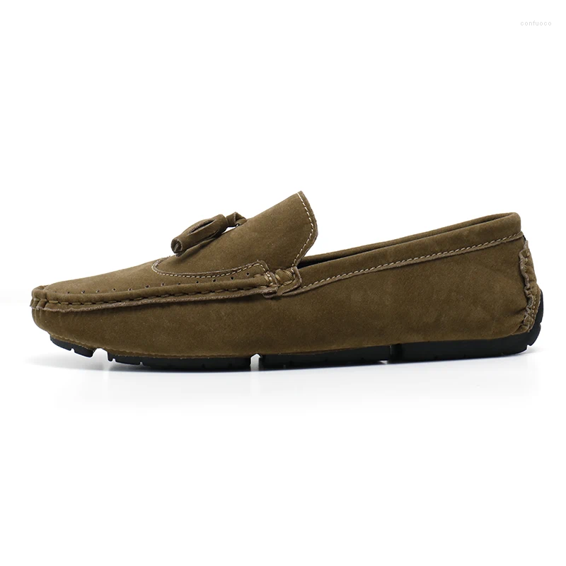 Casual Shoes Comfy Leather Mens Dress Slip On Designer Formal Loafers Punk Style Men Moccasins Breathable Man Driving Footwear 6e6