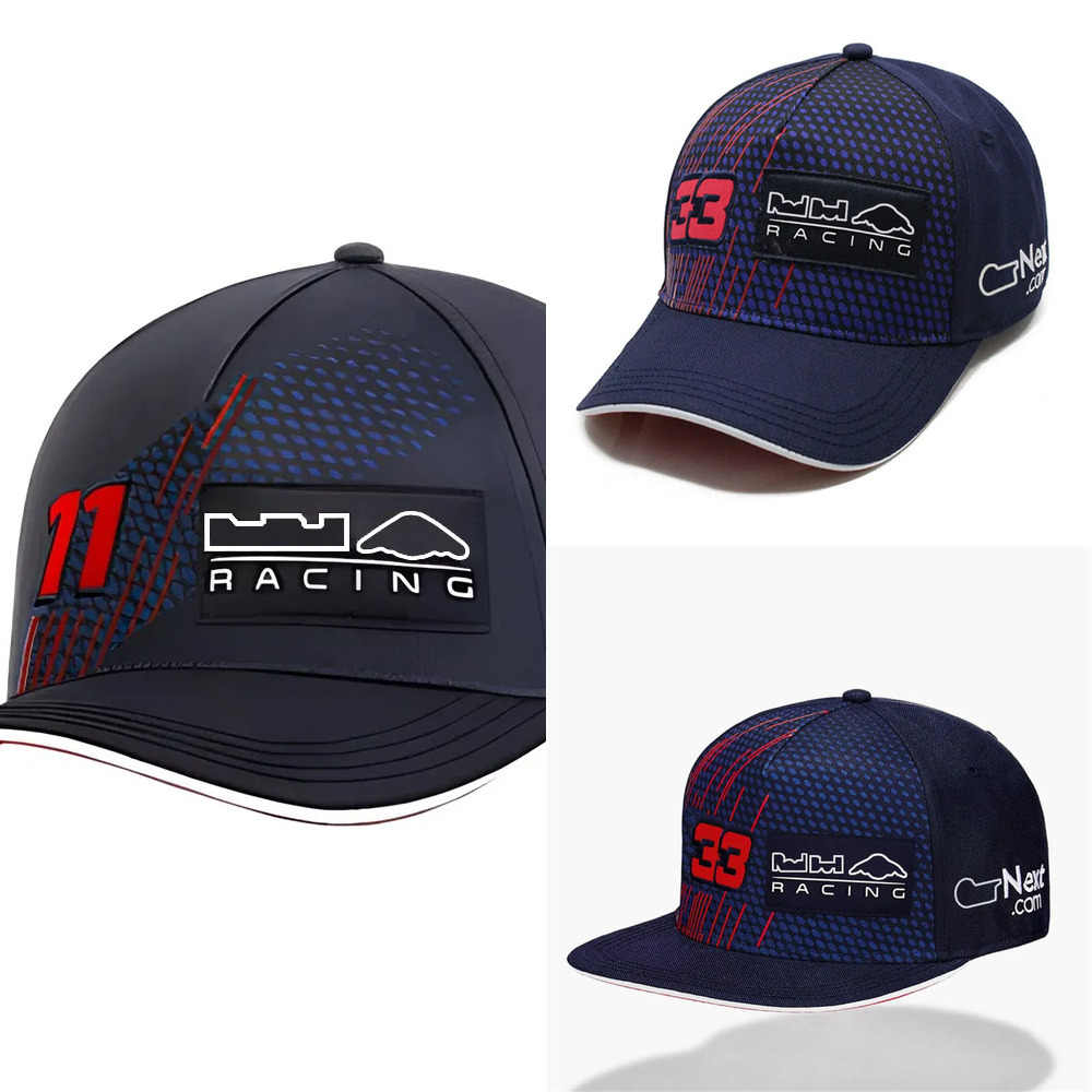 New 2023 F1 Driver Racing Formula 1 Team Baseball Cap Summer Race Brand Casual Curved Brim Men's Caps Outdoor Sports Sun Hat