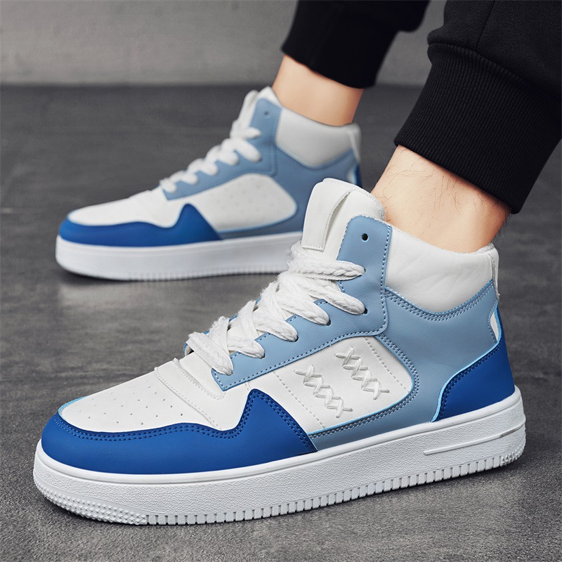 Fashionable Men Casual Shoes Breathable Top Low Gym Jogging Sneaker Lace Up for Outdoor Activities