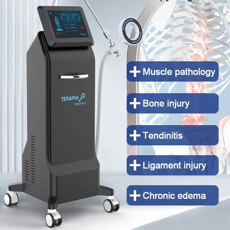 Pulse Magnetic Field Therapy Rehabilitate Transduction Muscle Pathology Bone Chronic Edema Treat Machine