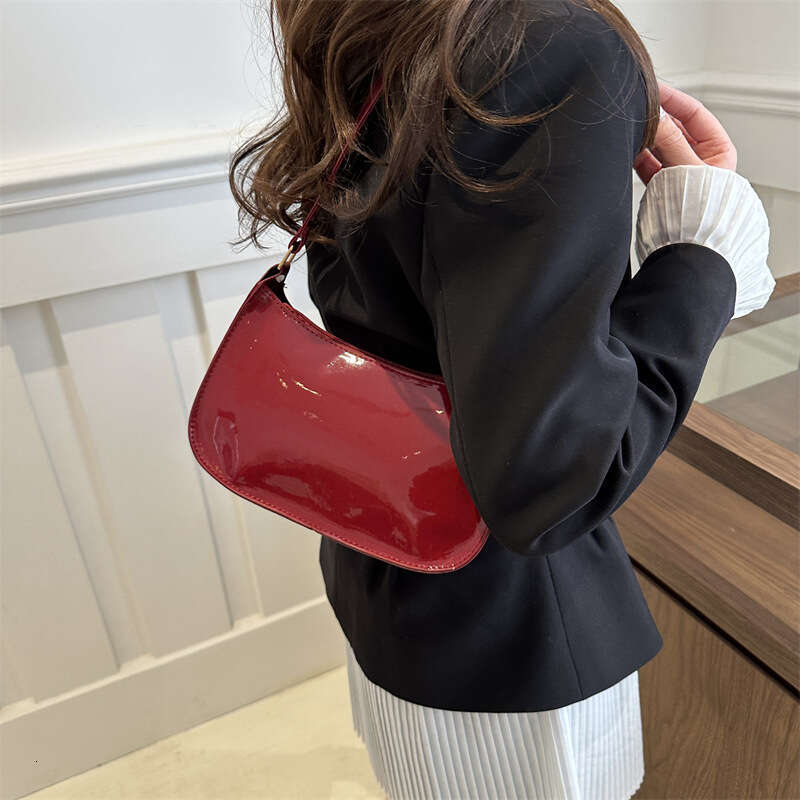 Designer Bag Fashion Women's Handbags Retro Solid Color PU Leather Shoulder Underarm Bag Casual Women Designer Hobos Bag purse luxury bag