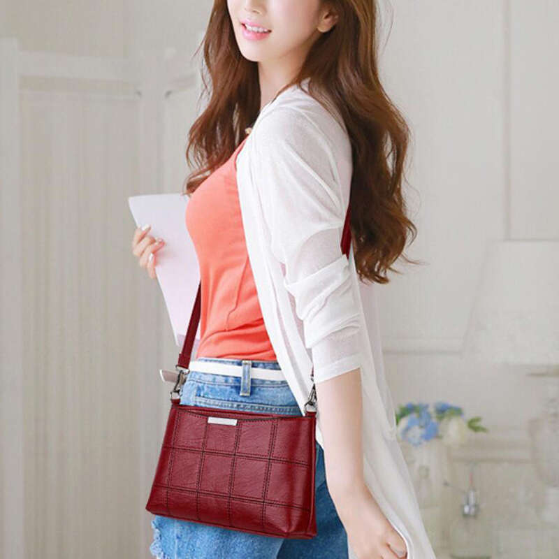 Designer Bag Fashion Women Messenger Bags Design Girls' Shoulder Bags PU Leather Lady Pouch Bags Vintage Small Messenger Bag purse luxury bag 505