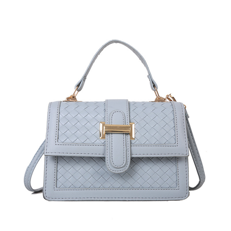 2025S Fashion Designer New Trendy Diagonal Cross Temperament Small Square Bag Single Shoulder Handbag