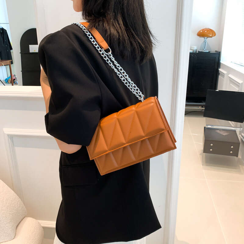 Designer Bag Fashion Trend Crossbody Single Bag On The New Small Bag New Tide Korean Version Of The Foreign-Style Chain Small Square Bag purse luxury 