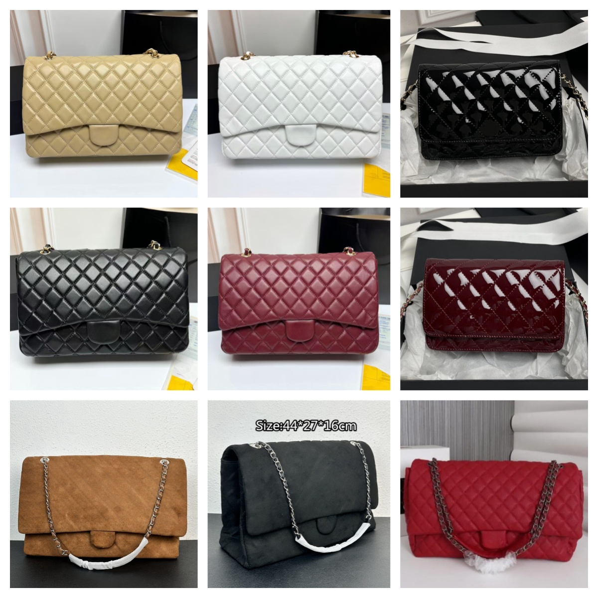 Designer Tote Bag Handbag Suede Bag Autumn and Winter Handbags Adjustment Chain Hobo Bag