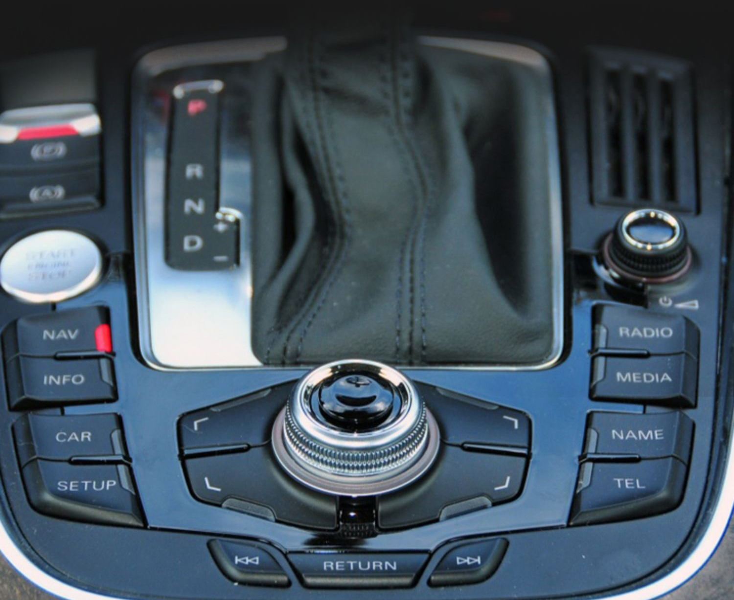 Audi A4L Q5 A6L Navigation Knob Cover MMI Multimedia button Key confirmation key cover small piece