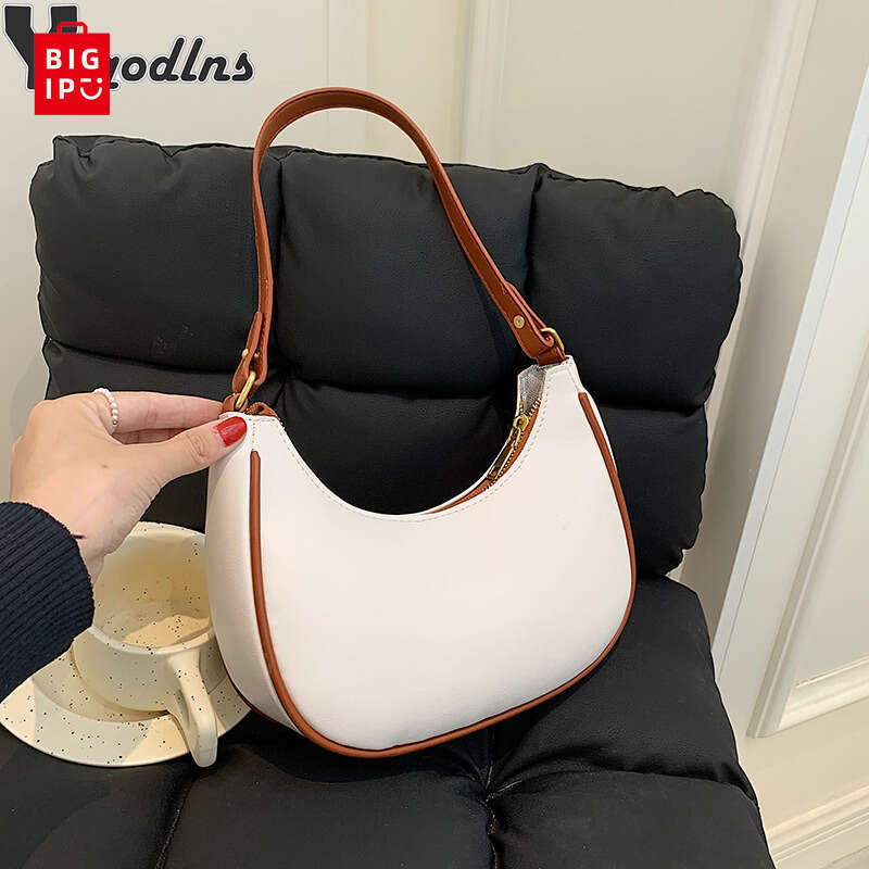 Designer Bag Women's Fashion Small Clutch Handbags Retro Solid Color PU Leather Shoulder Underarm Hobos Bag Casual Female Clutch Tote Purse purse