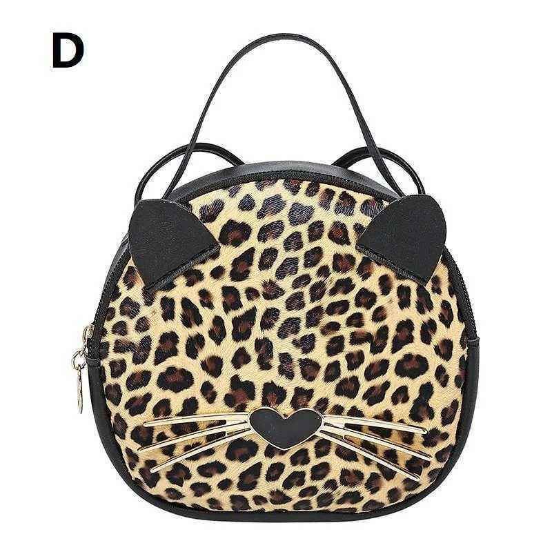Fashion Women Animal Leopard Shoulder Bag Tote Purse LX241104
