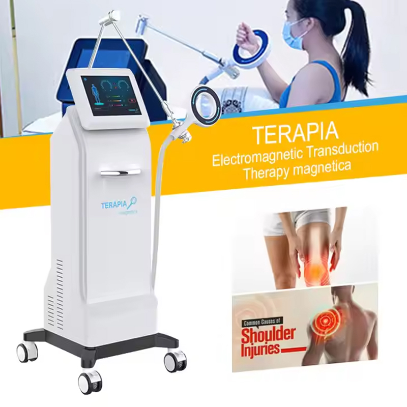 Pulse Magnetic Field Therapy Rehabilitate Transduction Muscle Pathology Bone Chronic Edema Treat Machine