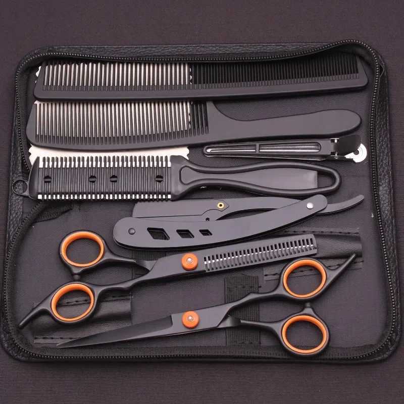 6.0 Inches Hair Scissors Professional Cutting Shears Thinning Hairdressing Haircut Set Salon Barber Home Japanese Steel 1001XJ2411
