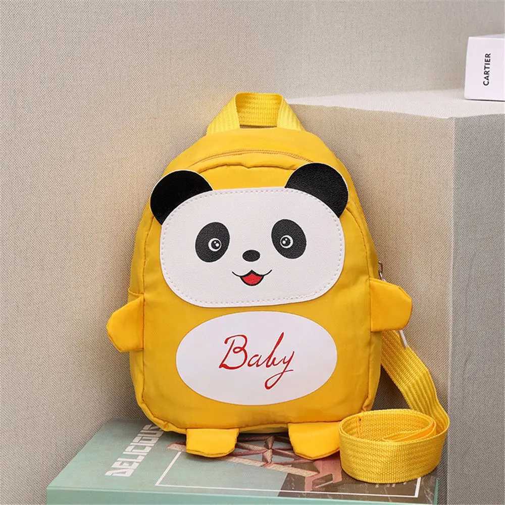 Cute Panda Kids Bag Baby Girls Boys Mini Backpack Baby Bag Anti-lost Bag For Toddler Preschool Kids LX241104