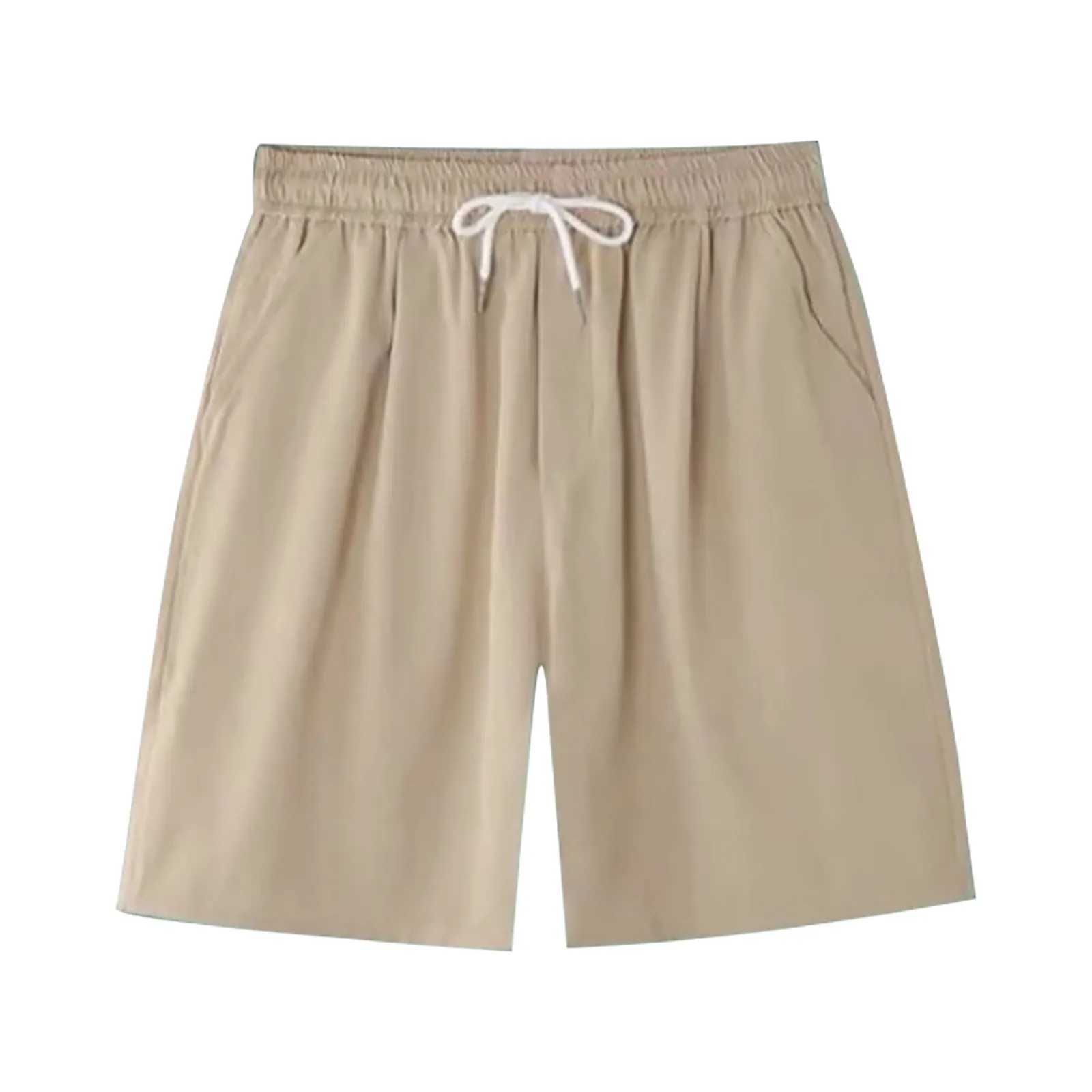 Mens Ice Silk Shorts Loose Pocket Casual Jogging Shorts Running 2024 Summer Comfortable Shorts Pant Workout Training ShortsXJ250213