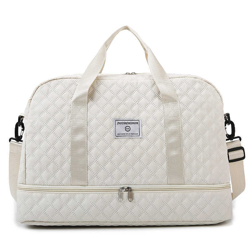 Short distance travel bag women, large capacity travel luggage bag, easy to carry, lightweight, waterproof, hospital delivery storage bag 241115
