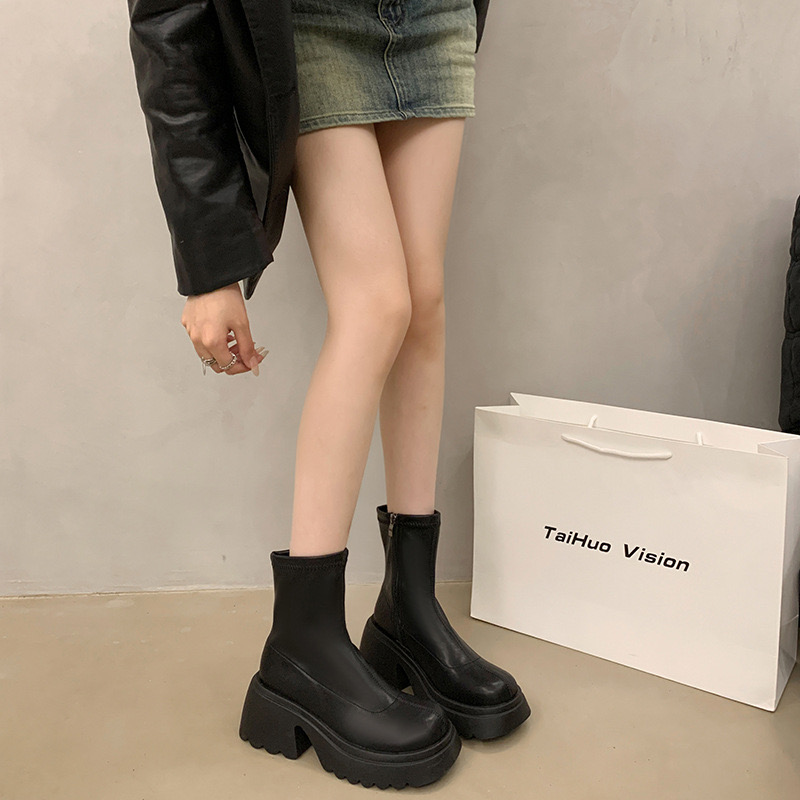 2025 new Racing Motorcycle Boots moto Protective Gear Motocross Leather Long Shoes anti-slip Waterproof