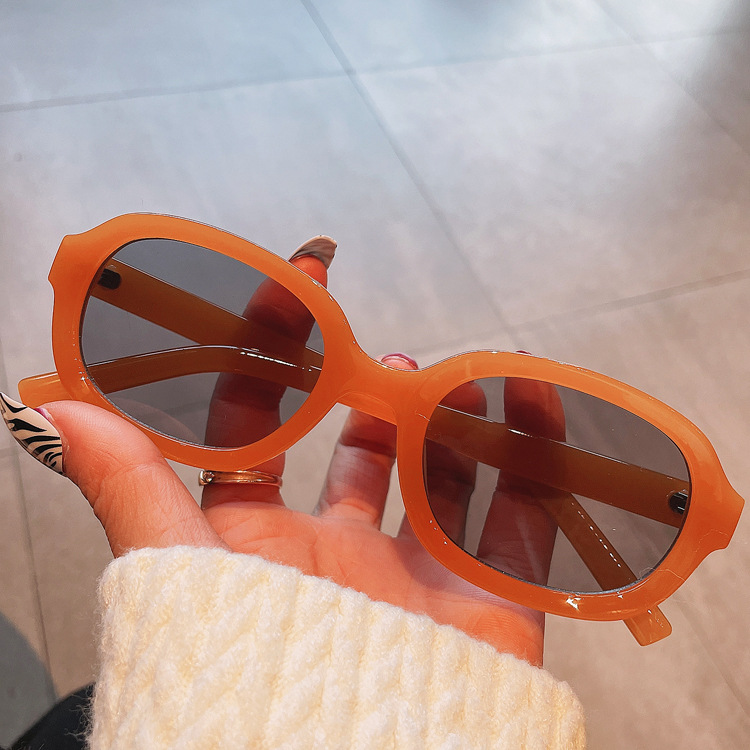 D0087 new high-end sunglasses, Polaroid lenses, women's eyeglass frames, men's metal sunglasses, European and American retro cat eye fashion