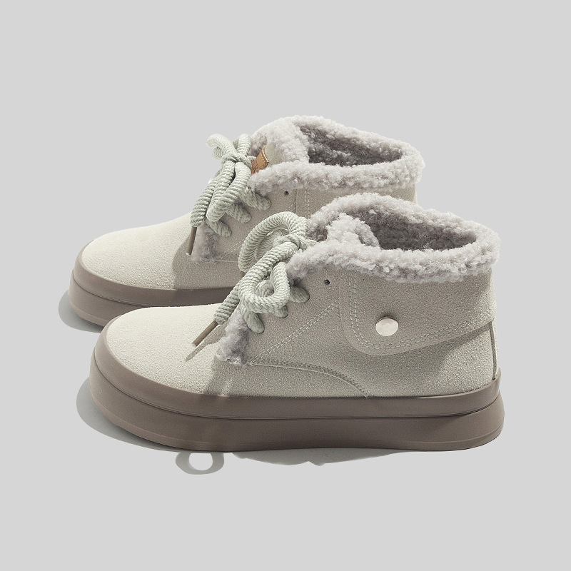 Women's Winter Plush High Top Warm Snow Boots Free Shipping.