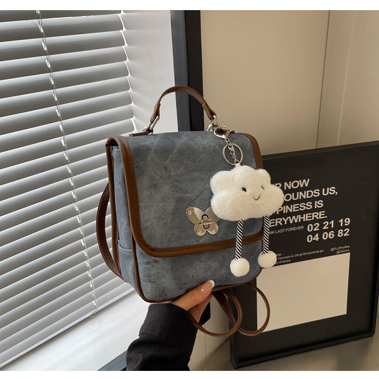 Women's Bag New Autumn Casual Handheld Large Capacity Versatile Simple Backpack bags designer handbags