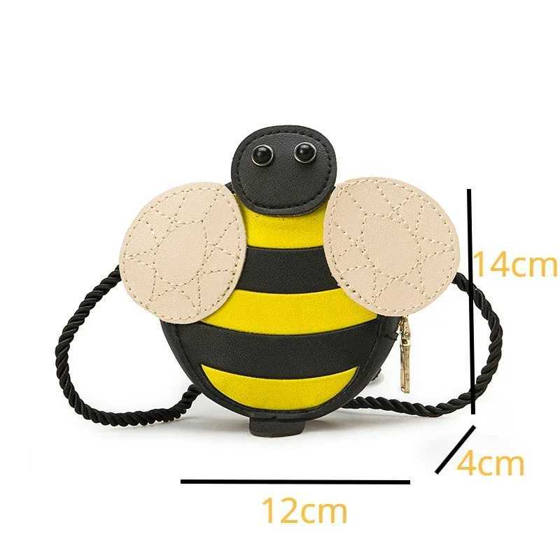 Cute Kids Mini Bags for Toddler Bee / Ladybug / Snail Crossbody Bag Adorable Baby Childrens Small Handbags Gift LX241104