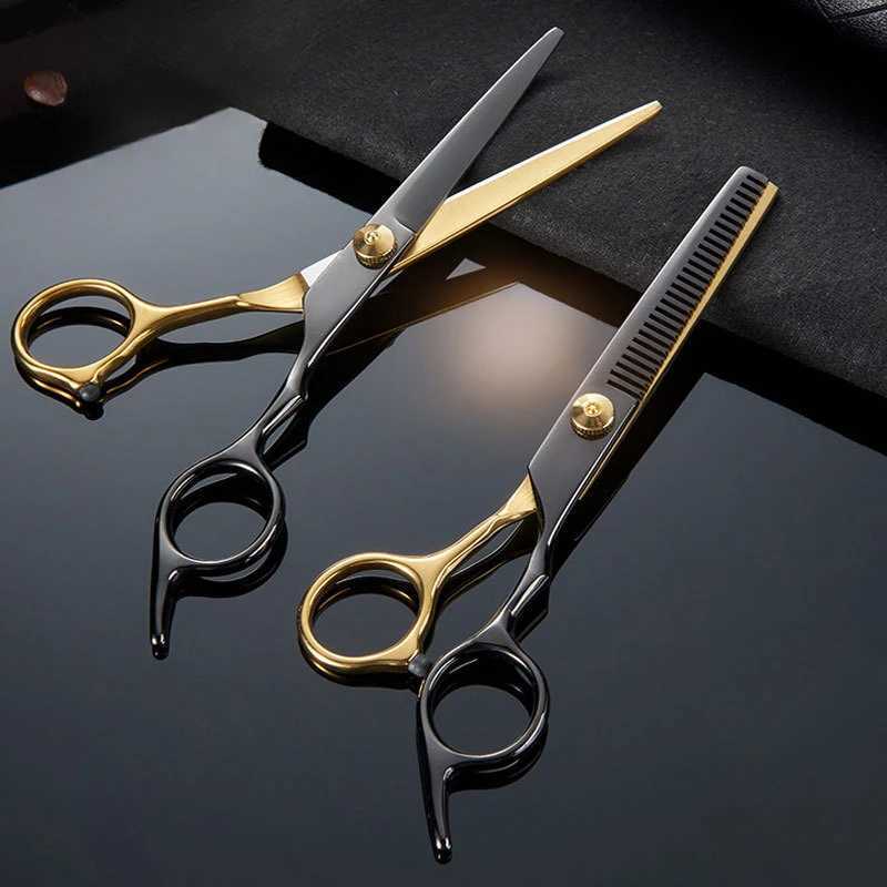 Hairdressing Scissors Set Hair Cutting Thinning Shears Set Professional Salon Stainless Steel Hair Scissors Hair ToolsXJ2411