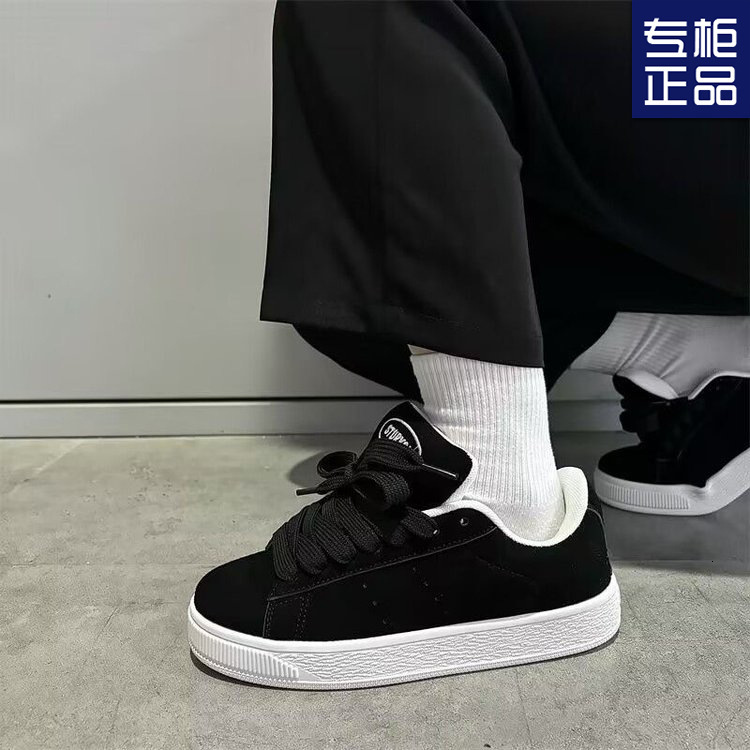 2024 Autumn New Fashion China-Chic New Chinese Street Photography Student Casual Shoes Male Small Group Black Skateboarding Shoes