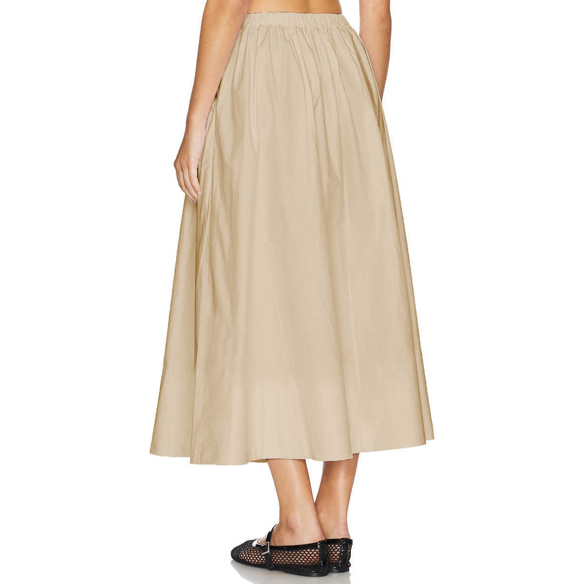 Women Long Casual Skirt WoMens Autumn And Winter Boutique Pocket Umbrella Skirt Fashionable High Waisted Large Swing Skirt 241023