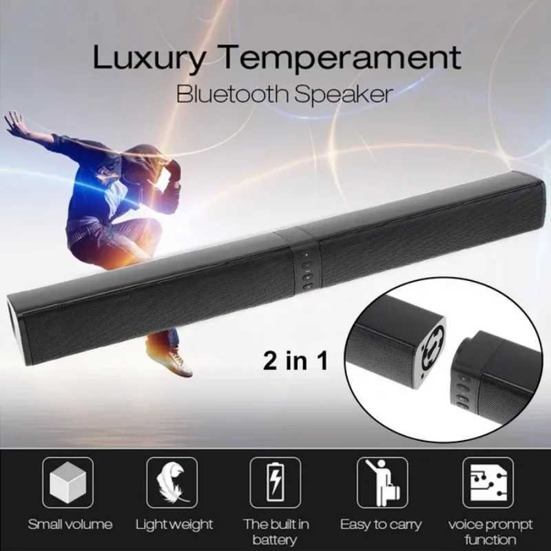 Loudspeaker box 20W Speaker with Foldable Split Design - Ideal for TV or PC Soundbar Box Caixa Do Sdo s Z241104