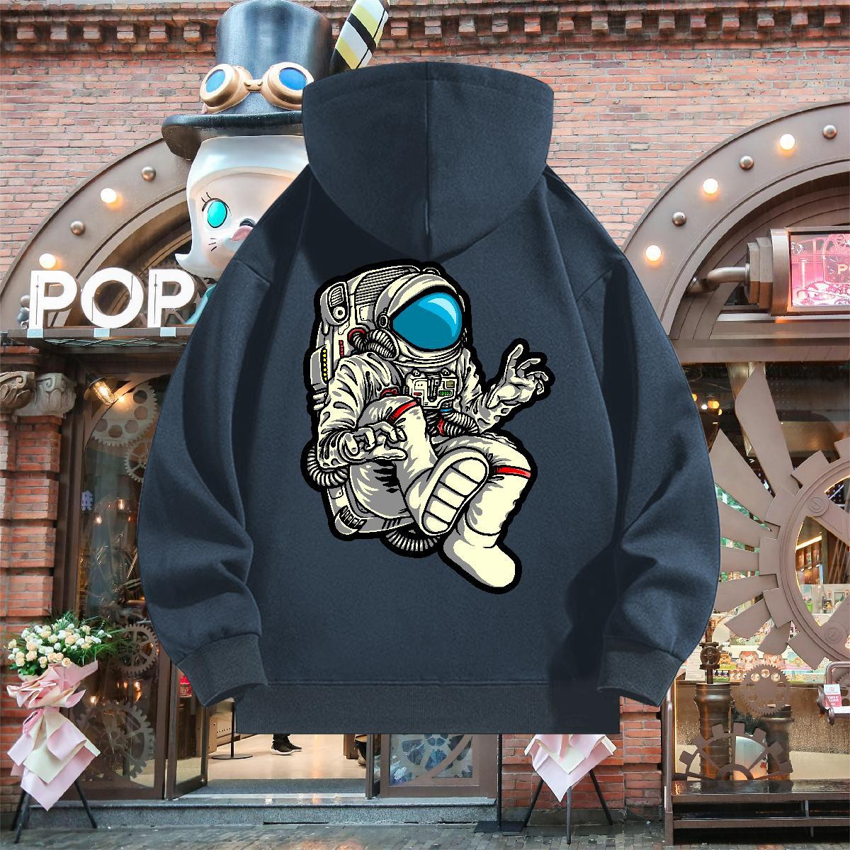 Customized Men Hoodie Hooded Collar Long Sleeve Designer Couples Hoodie Plus Size Cartoon Top Hoody Street Casual Warm Fleece