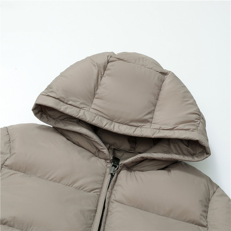 Female Warm Hooded Thick White Goose Women's 2022 New Winter Fashion High Quality Women Down Jacket Y70