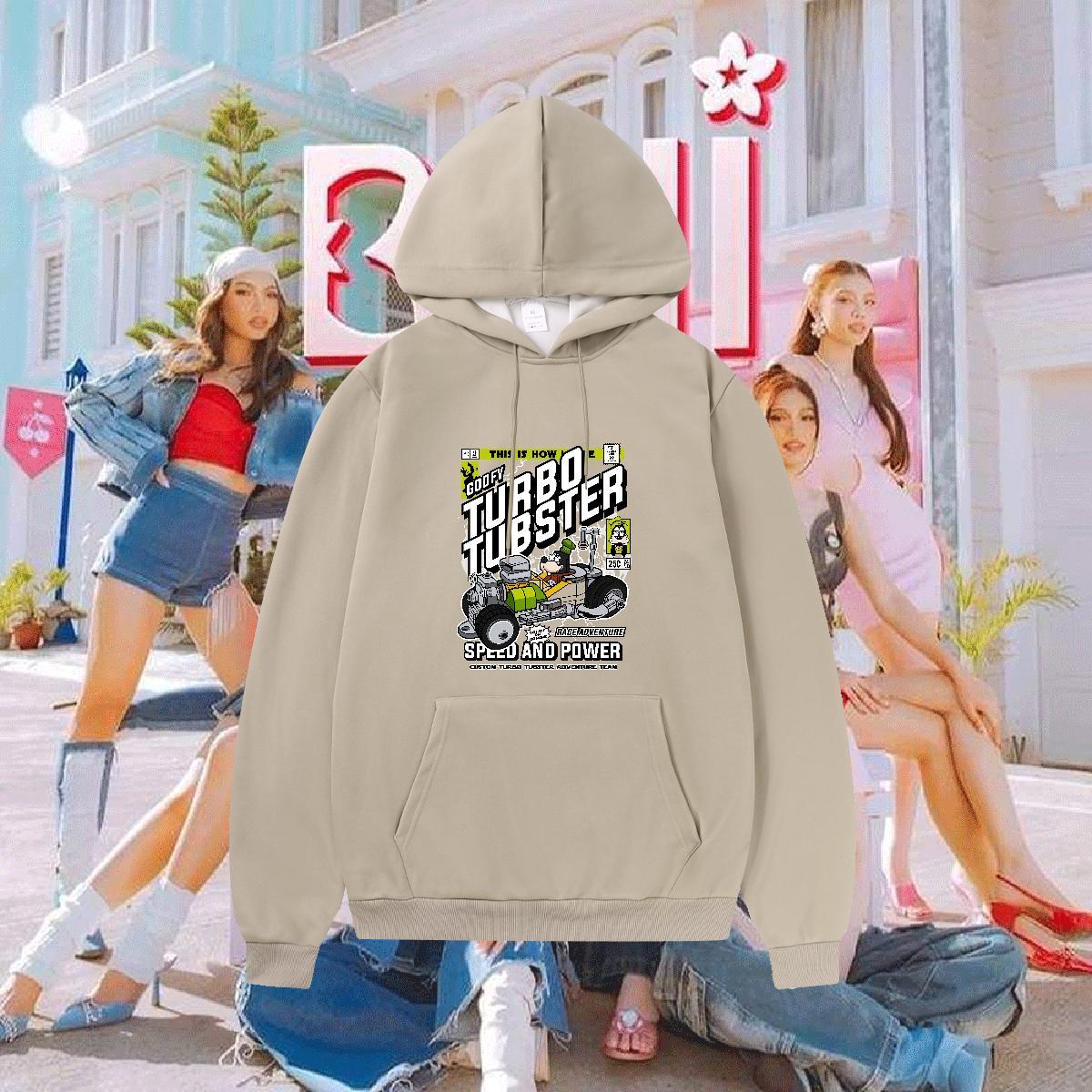 2024 DIY Unisex Sweatshirts Drawstring Long Sleeve Wholesale Hoodie Pullover Custom Printing Clothes Hoodie Spring Autumn Thick Fleece