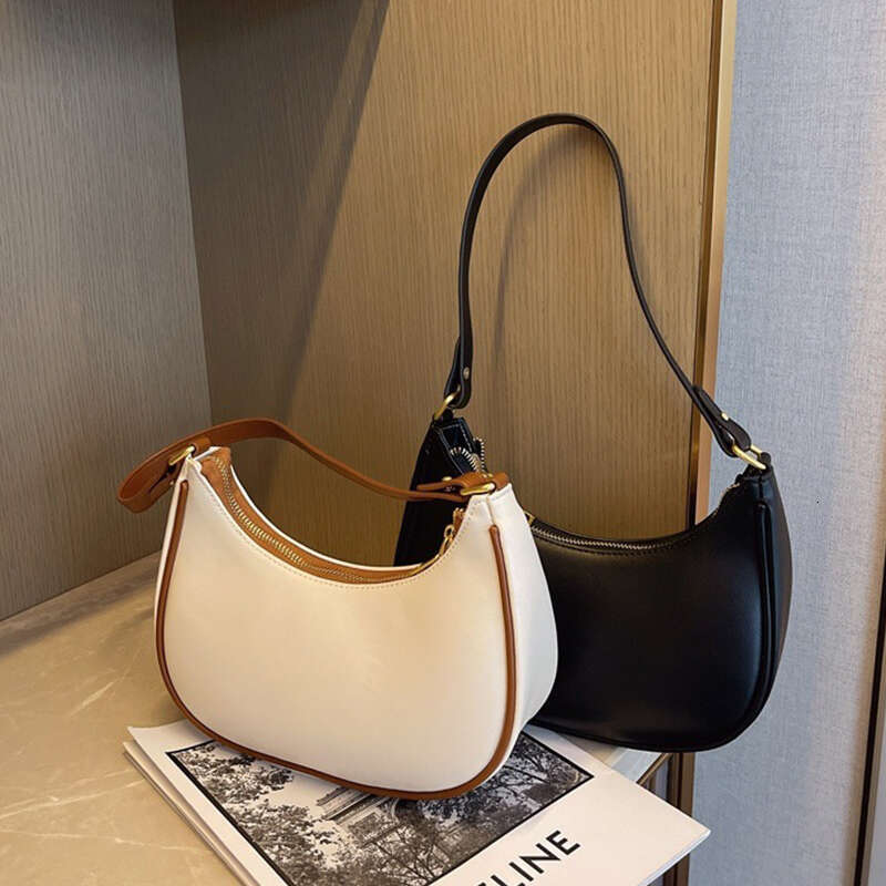 Designer Bag Women's Fashion Small Clutch Handbags Retro Solid Color PU Leather Shoulder Underarm Hobos Bag Casual Female Clutch Tote Purse purse