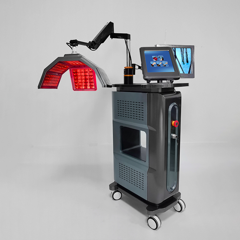 Treatment Of Hair Loss Diode Laser Hair Regrowth Therapy Machine Factory Price Hot Selling 650Nm Stationar
