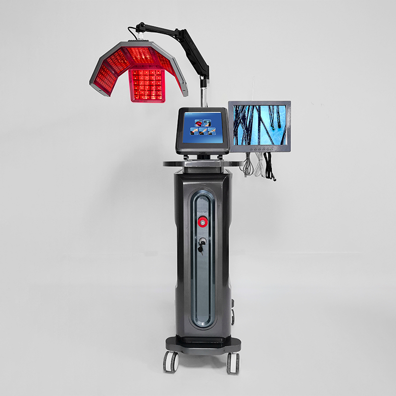 Treatment Of Hair Loss Diode Laser Hair Regrowth Therapy Machine Factory Price Hot Selling 650Nm Stationar