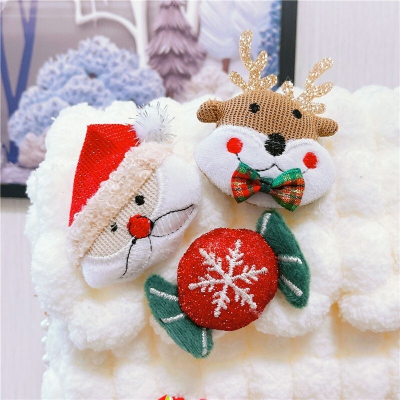 Handmade DIY material hand woven homemade for girlfriend, cute plush diagonal cross bag, Christmas gift