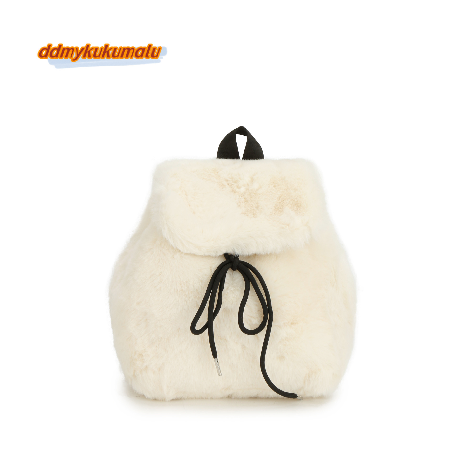 Autumn and winter fur bag new casual small women's versatile Korean version high-end fashion backpack #26 kukumalu