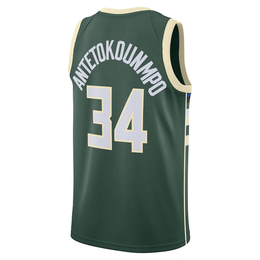 Giannis Antetokounmpo Jersey Basketball Jerseys Myles Turner Bobby Portis Kyle Kuzma Gary Trent Andre Jackson Kevin Porter Gary Harris Jericho Sims Ci