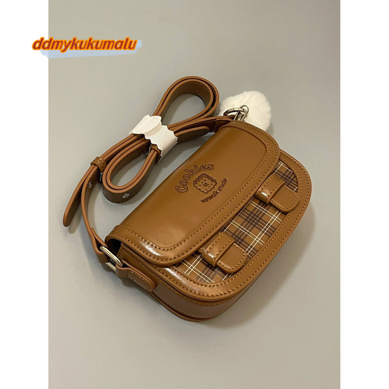 2024 New Bakery Sweet and Cute Girl Cambridge Underarm Tofu Bun High end Crossbody Shoulder Bag #30 kukumalu