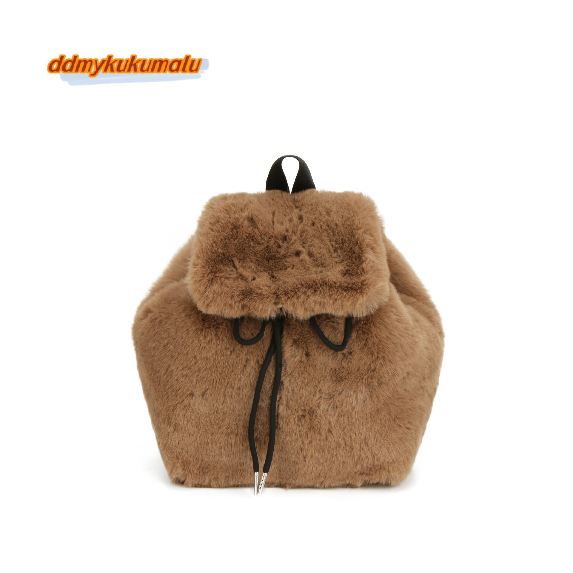 Autumn and winter fur bag new casual small women's versatile Korean version high-end fashion backpack #26 kukumalu