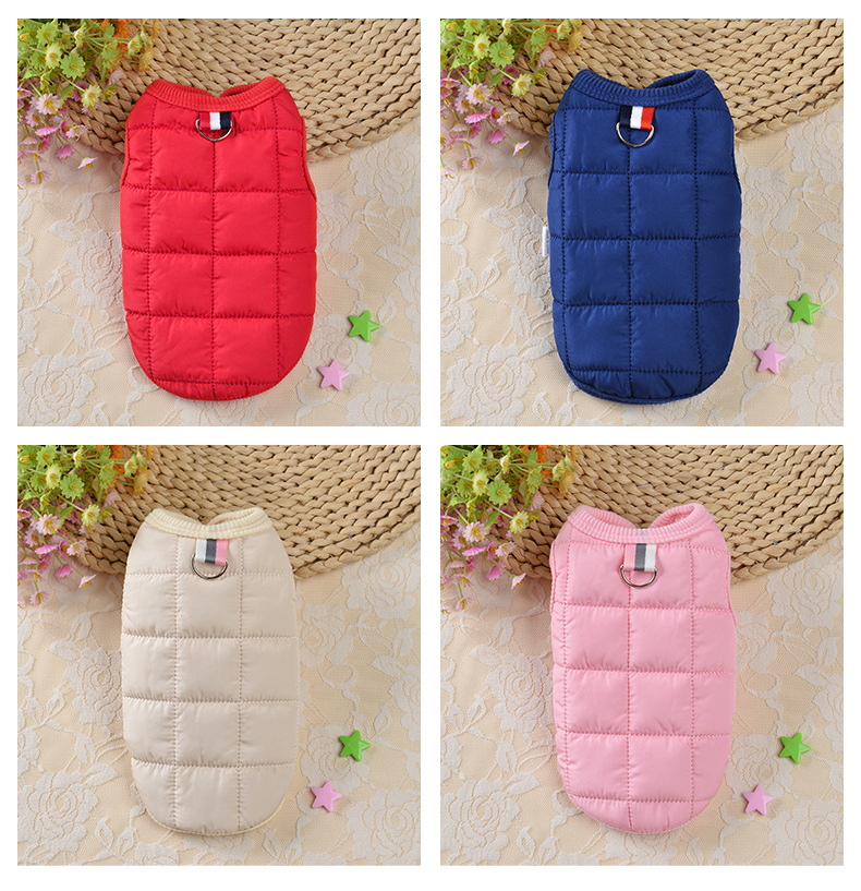 Winter Pet Dog Down Jacket Windproof Warm Clothes for Small Medium Dogs Cats Puppy Coat Chihuahua Shih Tzu Costume Yorkies Free shipping