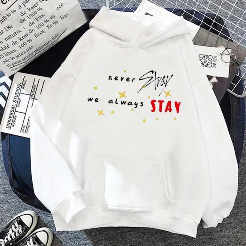 New Korea Stray Kids Cosplay Hoodies Women Cartoon Harajuku Gothic Tops Boys Girls Kpop Strtwear Clothes Womens SweatshirtsLX241104