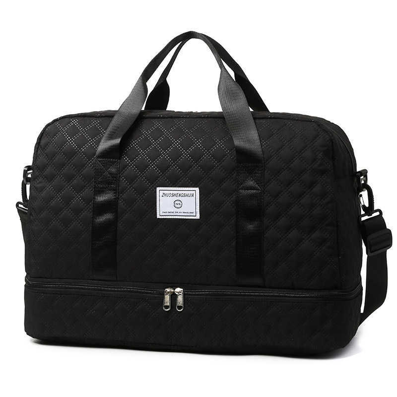 Short distance travel bag women, large capacity travel luggage bag, easy to carry, lightweight, waterproof, hospital delivery storage bag 241115