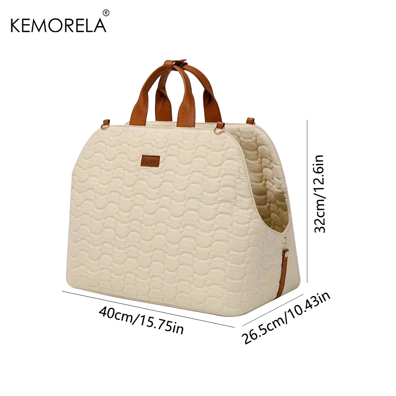 Four Seasons Large Space Designer Breathable Side Opening Portable Cat Shoulder Bag Handbag Pet Travel Supplies