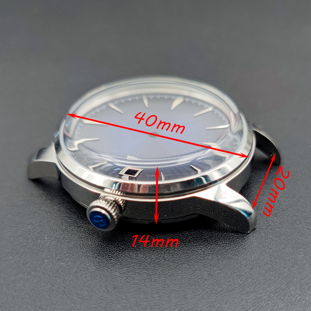 NH38 Mechanical Movement Parts 40mm Watch Case With Hollow Surface Dial Movement Watch Modification Accessories 10*14*15mm Watch Hands