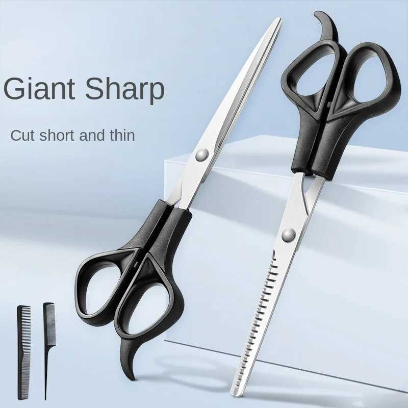 Set Hairdressing Scissors 6 Inch Scissors Kit Tool for Cutting Thinning Hair Comb Barber Accessories Salon Hairdressing ShearsXJ2411