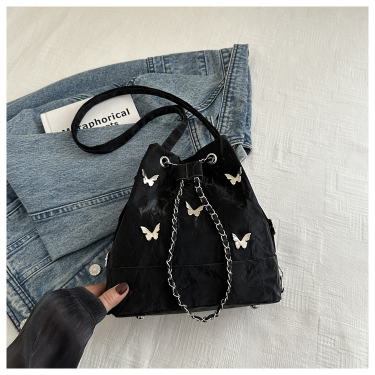2025S Fashion Designer Autumn New Fashionable Crossbody Bucket Shoulder Bag For Women