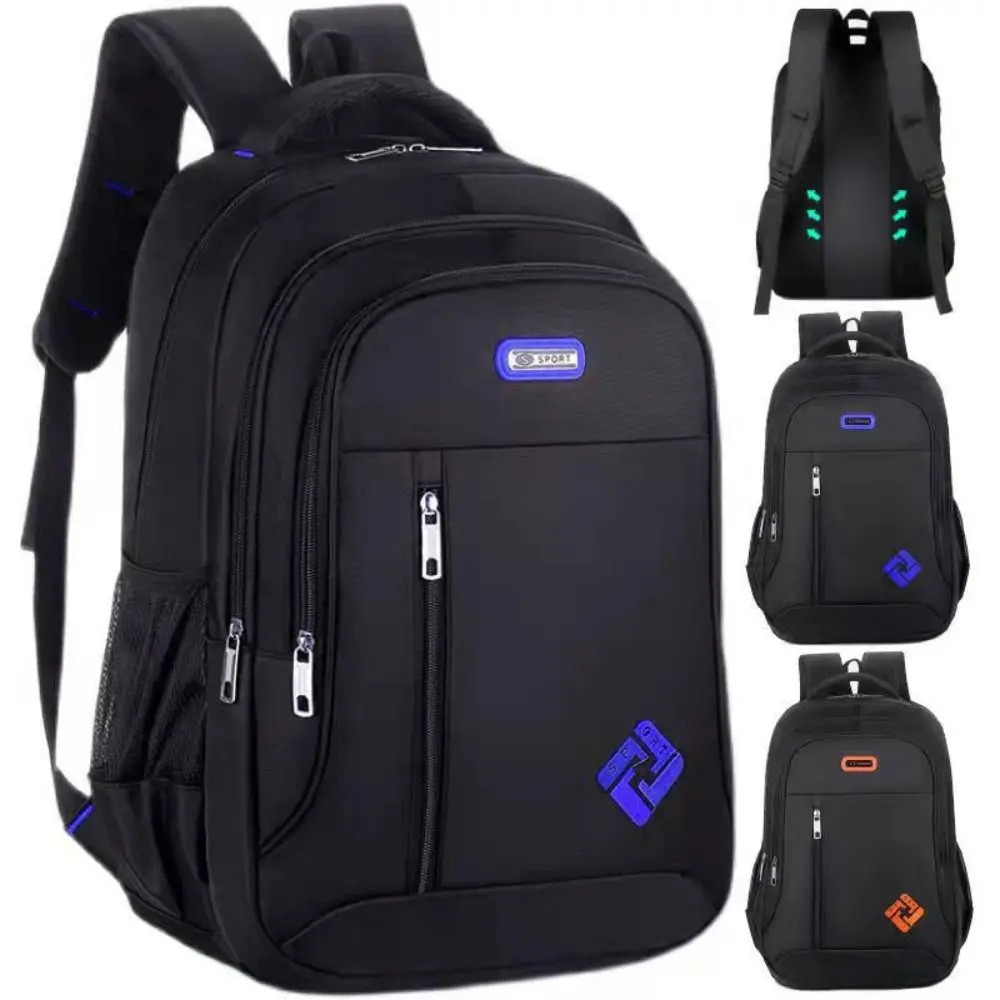 Backpack for Men Multifunctional Business Notebook Waterproof Film Mens Backbag Casual Bag 241029